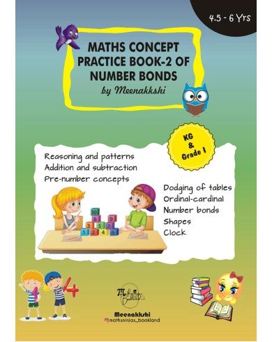 Mental Math Concept Activity Book Of Number Bonds For Addition And Subtraction
