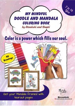 My Mindful Doodle and Mandala Colouring Art book