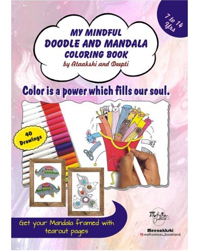My Mindful Doodle and Mandala Colouring Art book