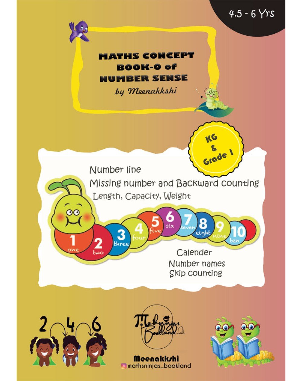  Kindergarten/Ukg maths concept book-0 of Number Sense