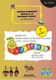  Kindergarten/Ukg maths concept book-0 of Number Sense