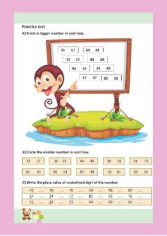 Class 1 Mental math book set of activity and practice workbook | cbse/Icse question papers|concept book of ones tens and hundred | word problems worksheets by Mathsninjas Bookland (pack of 2)